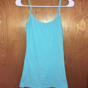 Teal tank top